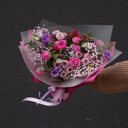 Яркий букет цветов "Мистибаблс"