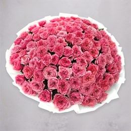 Букет Цветов 51 пионовидная роза Красотка