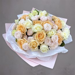 Букет цветов 45 роза Легкость