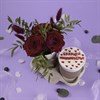 Набор Букет цветов "Красные розы" в стаканчике и десерт - фото 4572