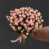 Моно букет из кустовых розовых роз Лидия - фото 4883